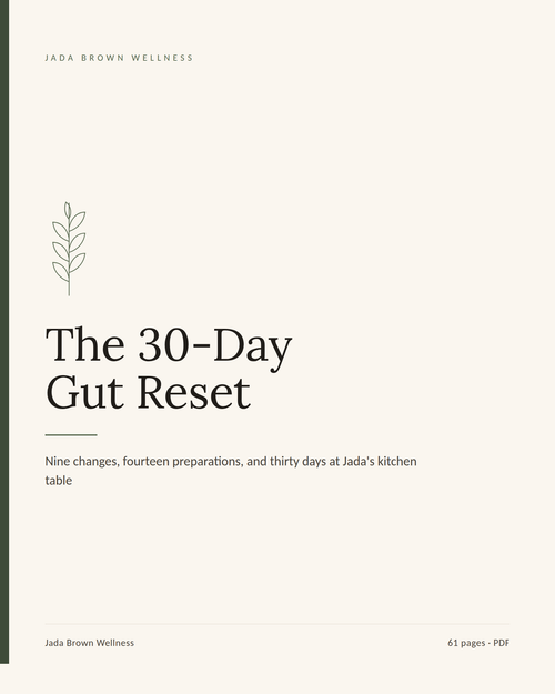 The 30-Day Gut Reset, cover