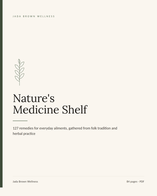 Nature's Medicine Shelf, cover